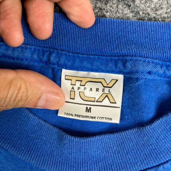TCX T-Shirt Mens Size M Blue Duke University NCAA National Champions 2010 - Picture 7 of 8
